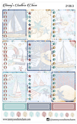 2138 - NAUTICAL DREAMS (CHOICE OF PAGES OR FULL KIT)