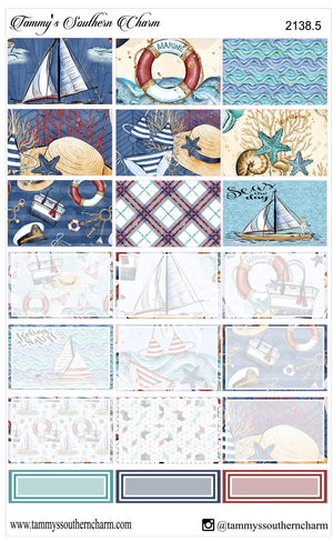 2138 - NAUTICAL DREAMS (CHOICE OF PAGES OR FULL KIT)