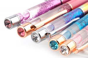 2112 LIQUID GLITTER PENS WITH DIAMOND ACCENT (CHOICE OF COLOR)