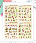 1919P - GROUCHY CAT CHRISTMAS - MINI SHEETS (INSTANT DOWNLOAD)
