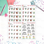 1935P - MIKI CHRISTMAS - MINI SHEETS (INSTANT DOWNLOAD)