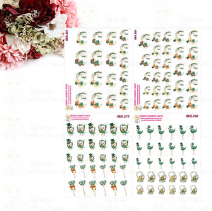 1959P - ST. PATRICK'S DAY GIRLS - MINI SHEETS (INSTANT DOWNLOAD)