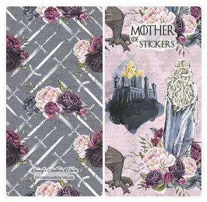 2153 - MOTHER OF STICKERS (THRONE GAMES) STICKER POUCH