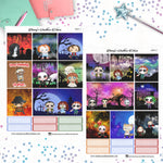 2267 - CUTE HALLOWEEN MONSTERS (CHOICE OF PAGES OR FULL KIT)