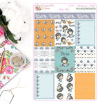 1775 JASMINE'S WISHES - Stickers, Planner Stickers, Traveler's nb stickers, Planner Layout, Princess Stickers, Princess Layouts